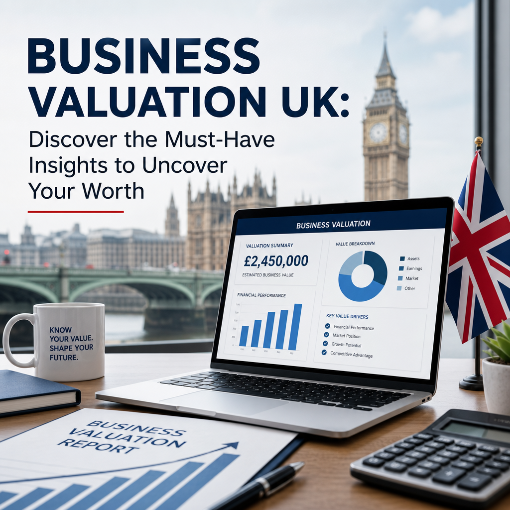 Illustration of Business Valuation UK: Discover the Must-Have Insights to Uncover Your Worth
