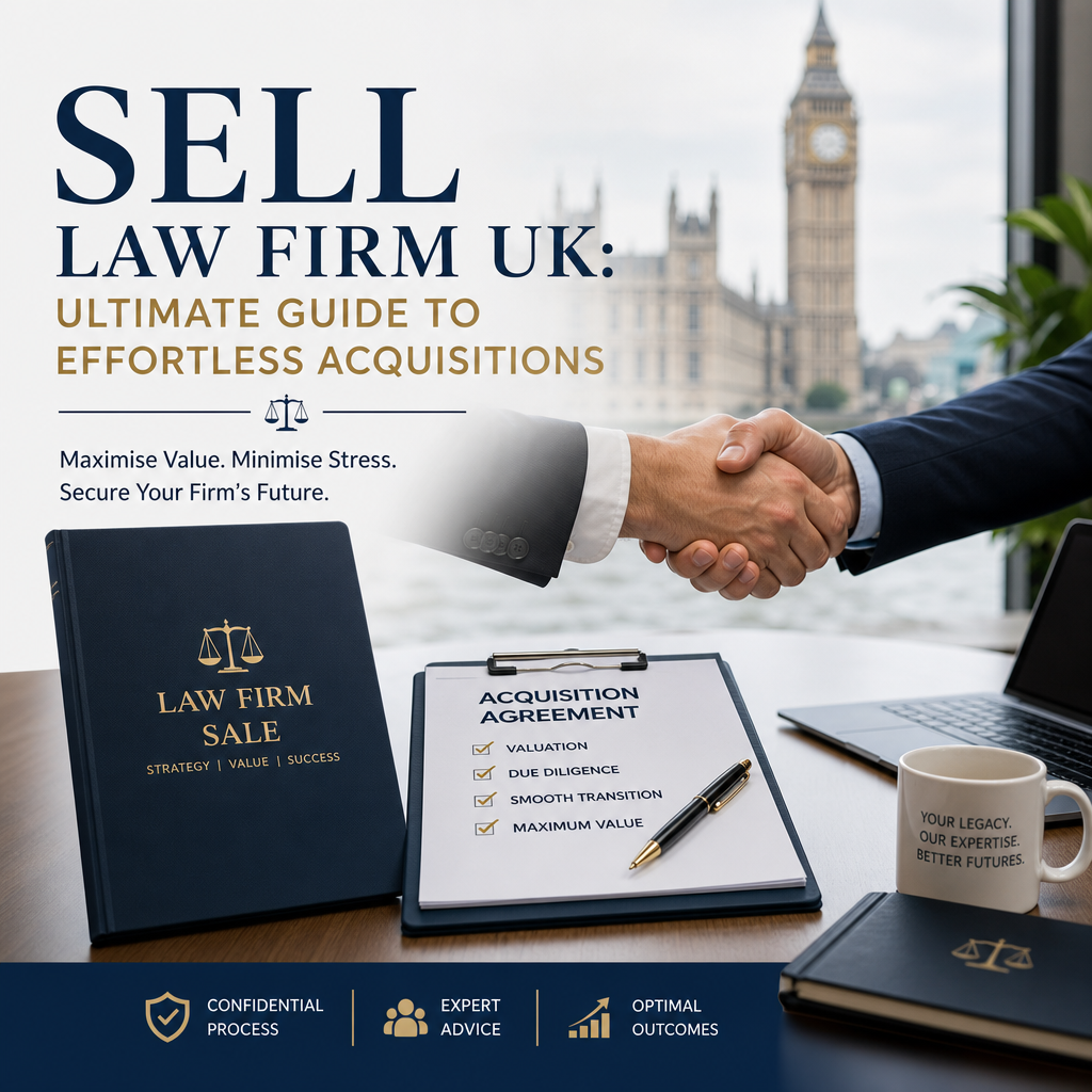 Illustration of Sell Law Firm UK: Ultimate Guide to Effortless Acquisitions